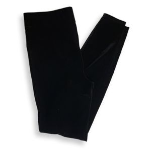 Madewell High-Rise Velvet Leggings Black | Women’s Size M Sample